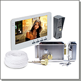Комплект цветной видеодомофон Eplutus EP-4805 и электромеханический замок Anxing Lock-AX042